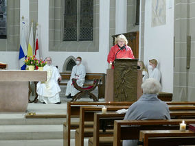 Lumen Christi - Auferstehungsmesse in St. Crescentius (Foto: Karl-Franz Thiede)